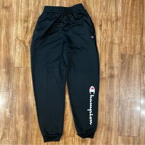CHAMPION Boys Black Sweatpant Jogger Size 14 16